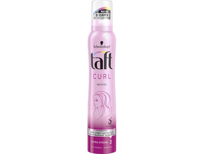 Taft CURL pjena za dugotrajne i definirane elasticne kovrce 200 ml