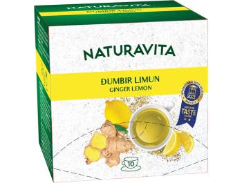 Naturavita čaj đumbir i limun 10x2,5 g