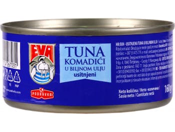 Podravka Eva tuna komadići u biljnom ulju 160 g