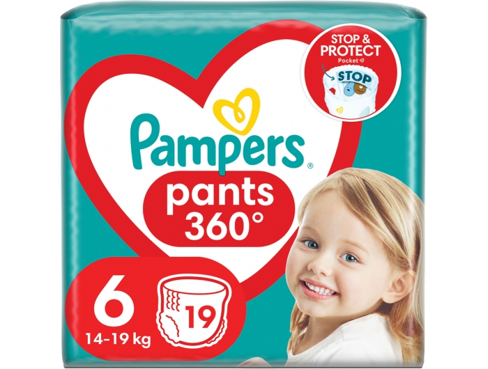 Pampers Pants size 6 baby diapers 19 pcs