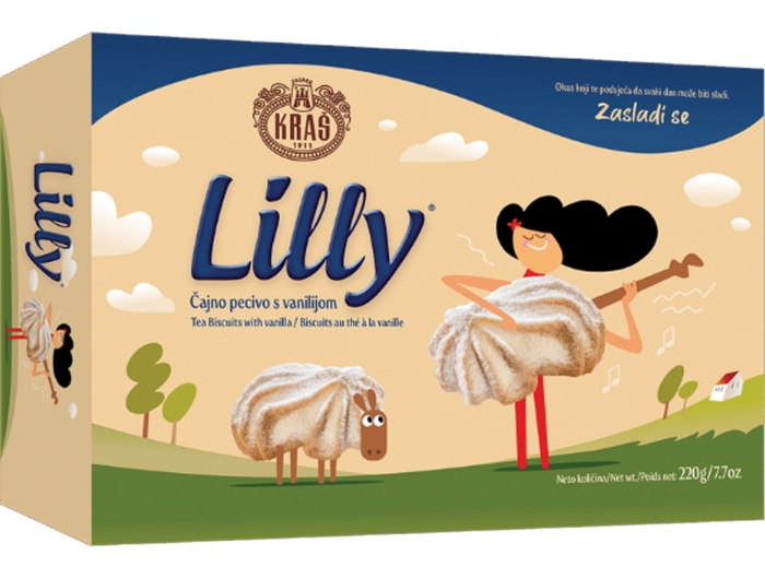 Ciasto herbaciane Kraš Lilly 220 g