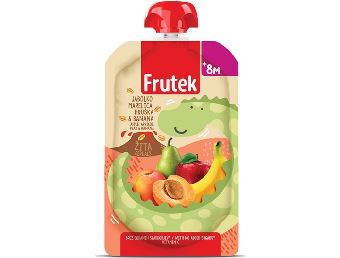 Frutek Porridge di frutta con cereali integrali 8+ mesi 100 g