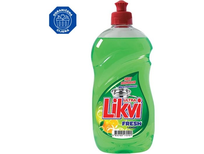 Saponia Likvi Ultra Fresh Geschirrspülmittel 450 ml