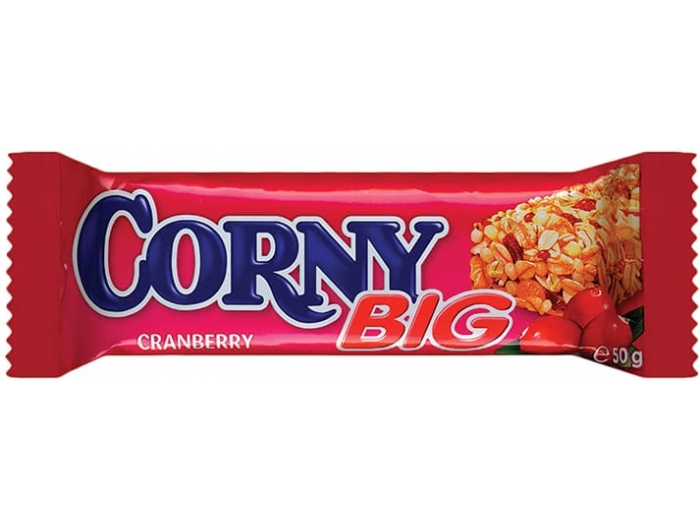 Baton zbożowy Corny Big z żurawiną 50 g