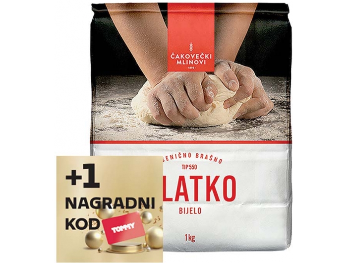 Čakovec mills flour smooth T-550 1 kg