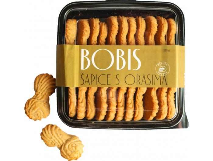 Bobis Šapice con noci 280 g