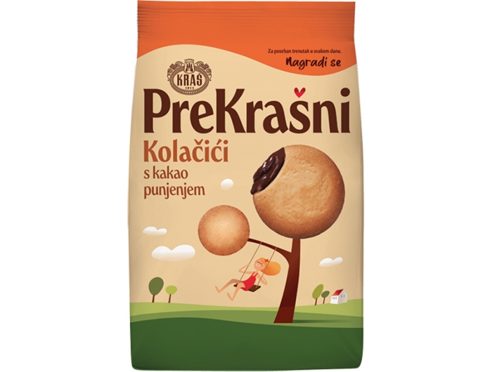 Kraš PreKrasni Cookies Nougat filling 220 g