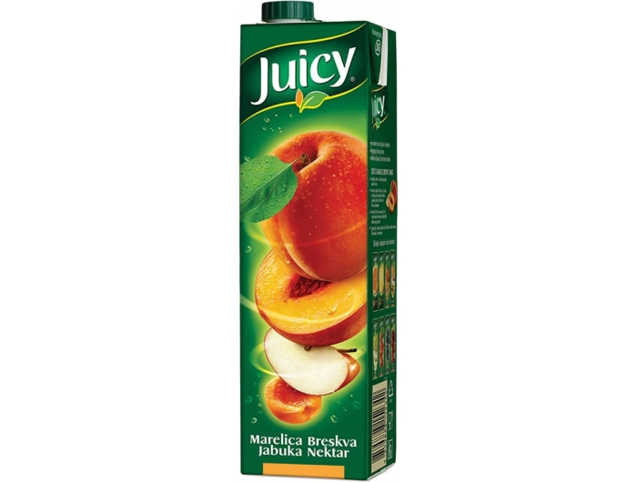 Juicy Nectar apricot, peach and apple 1 L