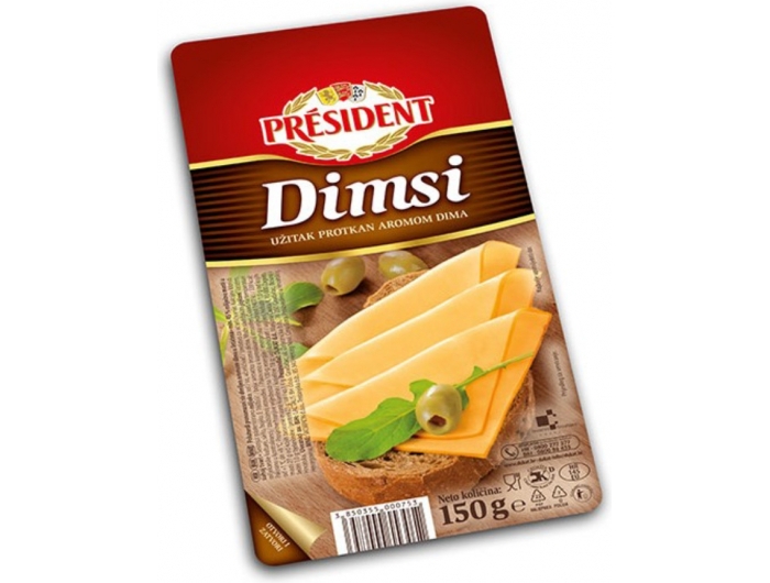 President Sir Dimsi Sliced 150 g