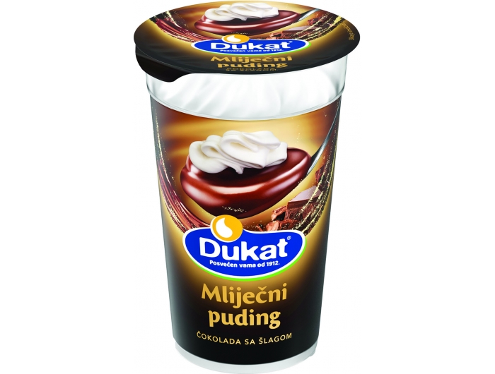 Dukat Dolce puding čokolada šlag 170 g