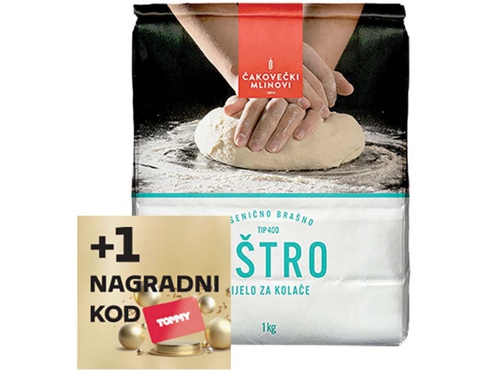 Čakovec mills flour sharp white T-400 1 kg