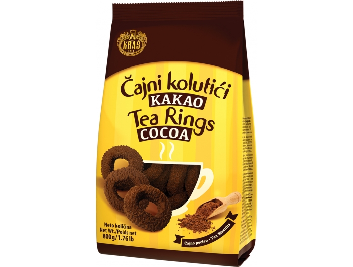 Anelli di tè Kraš cacao 800 g