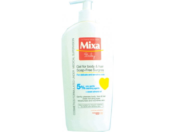 Mixa Baby Żel do ciała i włosów 400 ml