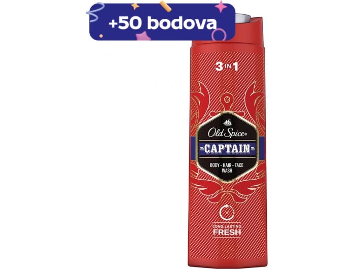 Old spice sprchový gel kapitán 400 ml