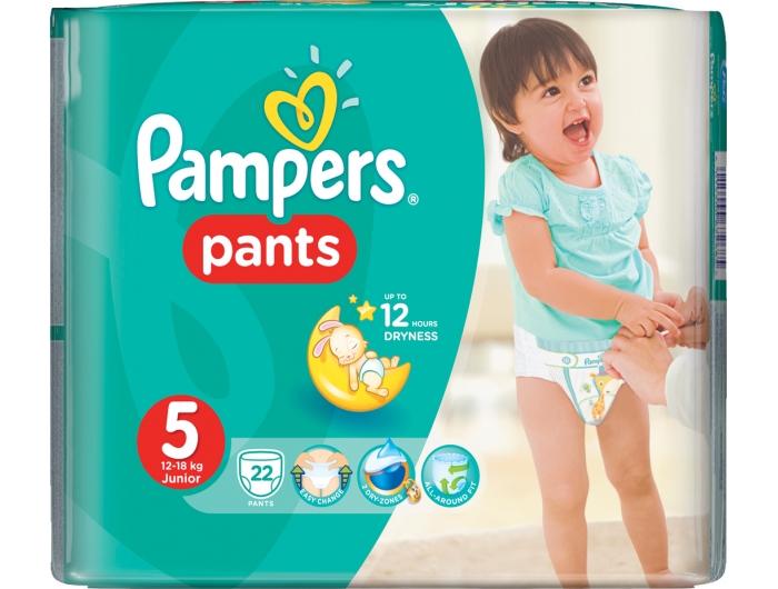 Pampers pants Dječje pelene, 1 pak, 22 kom