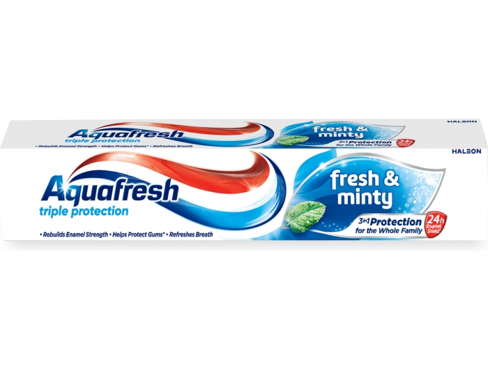 Aquafresh fresh&minty pasta za zube, 75 ml
