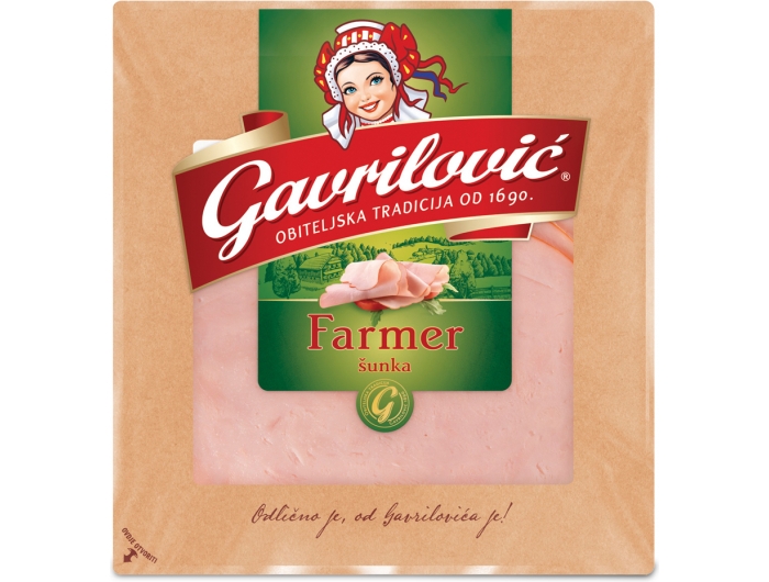 Gavrilović Farmer šunka naresci, 100 g