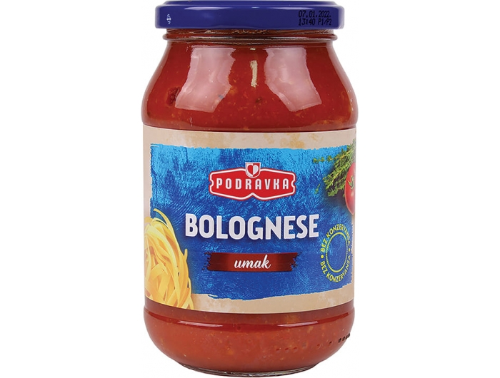 Podravka sauce Bolognese 410 g