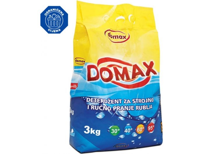 Domax Deterdžent za rublje praškasti 3 kg