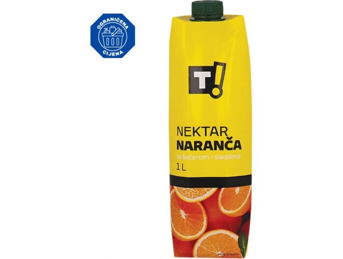 T! Orange nectar 1 L