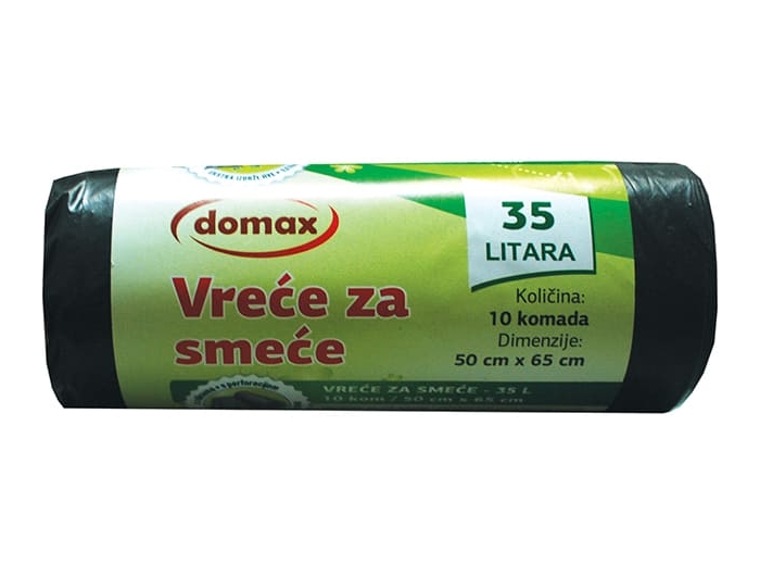 Domax Müllsäcke Volumen: 35 L 1 Packung 10 Stk