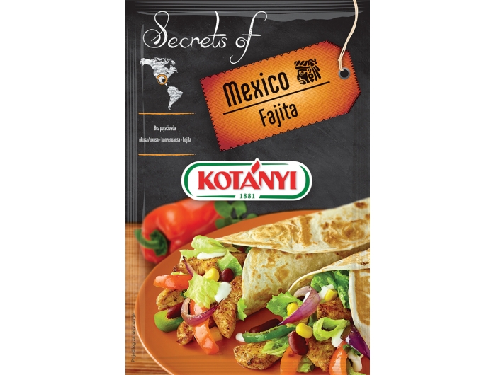 Kotanyi Secrets of Mexico Fajita Dodatak jelima, 40 g
