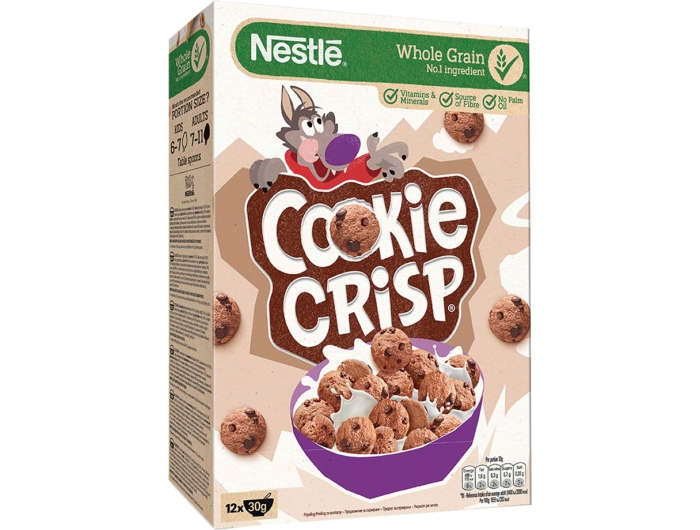 Nestlé Cookie Crisp Žitne pahuljice, 375 g