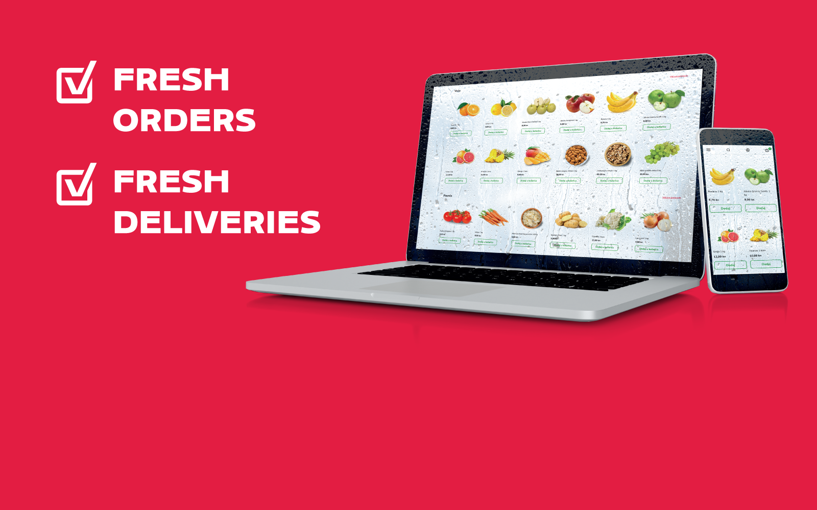 Tommy banner - Order groceries by phone and have them delivered straight to your doorstep!