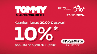 Iskoristi dodatne uštede u Tommyju u sklopu centra City Life