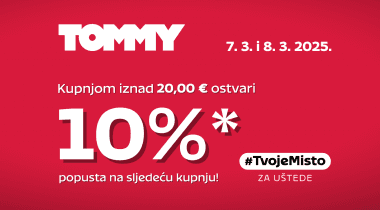 Super uštede čekaju te i ovog vikenda u Tommyju