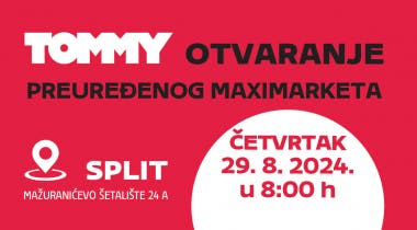 Otvaranje preuređenog Tommy maximarketa u Splitu