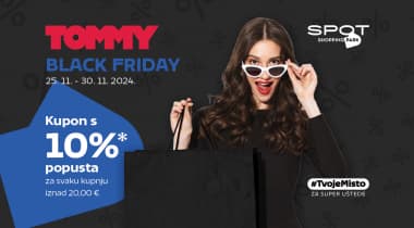 Black Friday u Tommyju u sklopu SPOT Shopping Parka