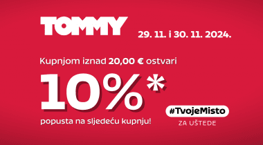 Ne propusti super pogodnost  u Tommyju