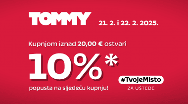 Ne propusti super pogodnost  u Tommyju