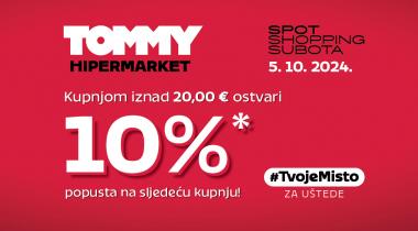 SPOT Shopping Subota donosi super uštede u Tommyju