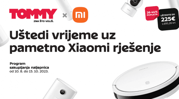 Uštedi vrijeme uz pametno Xiaomi rješenje!