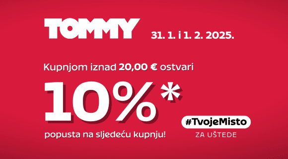 Kupnja u Tommyju donosi ti super uštede