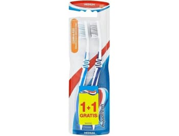 Aquafresh Clean & Flex Szczoteczka do Zębów Średnia 2 szt