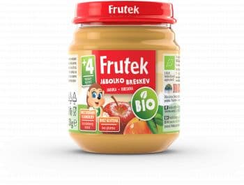 Frutek Bio Baby apple and peach puree 120 g