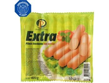 Perutnina Ptuj chicken sausages Extra 400 g