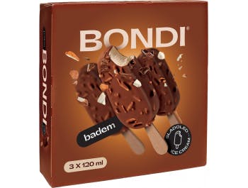 Bondi Eis am Stiel Mandel 3x120 ml (1 Packung)