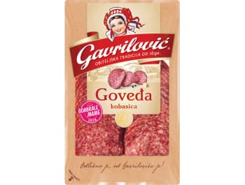 Gavrilović Hovězí klobása, 80 g