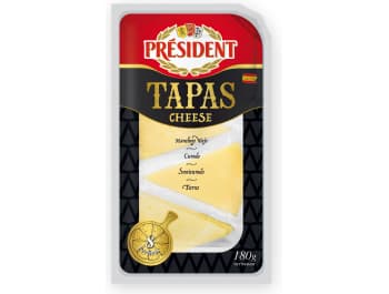 President Tapas cheese, 180 g