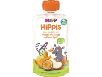 Hipp HiPPis Birnen-Apfel-Fruchtpüree mit Mango und Passionsfrucht 100 ml