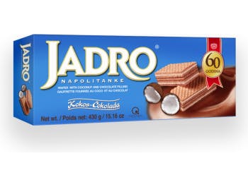 Kraš Jadro Napolitanke Cioccolato al cocco 430 g