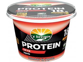 Vindija 'z bregov Protein Skyr jogurt jagoda 200 g