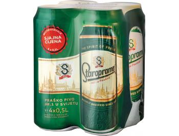 Staropramen Svijetlo pivo 4x0,5 L