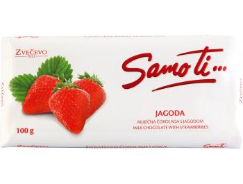 Zvečevo Only strawberry chocolate 100 g