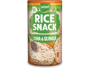 Snack naturale a base di riso, semi di chia e quinoa 100 g