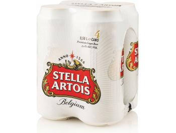 Stella Artois světlé pivo 4x0,5l